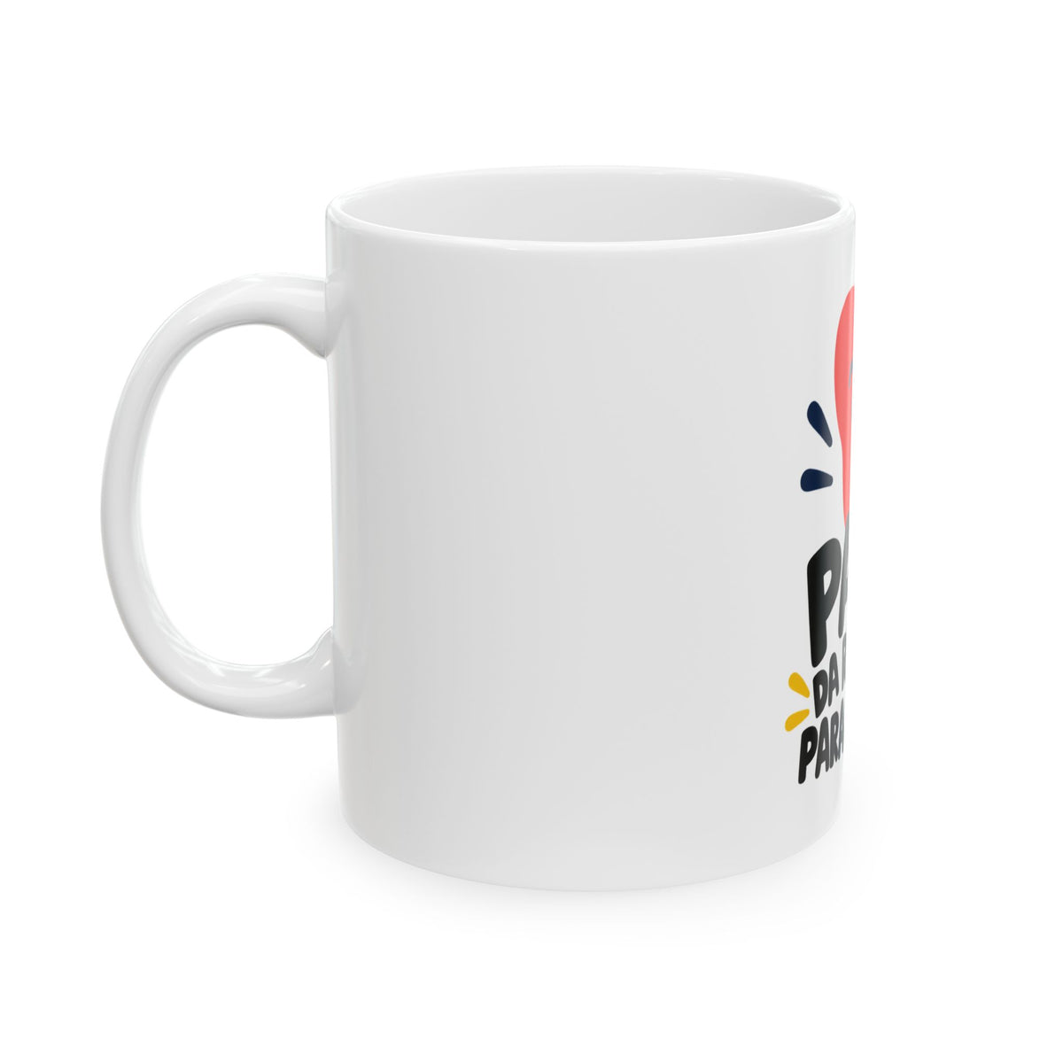 Papá da razones para sonreír — Taza para papá dentista | Cerámica blanca 11oz