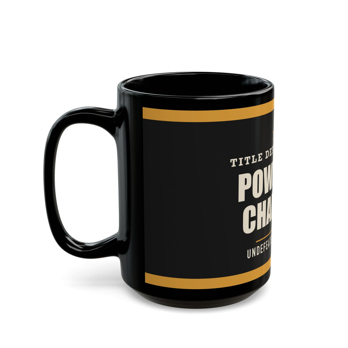 Power Nap Champion — Funny Dad Mug | Black Mug, 11oz and 15oz
