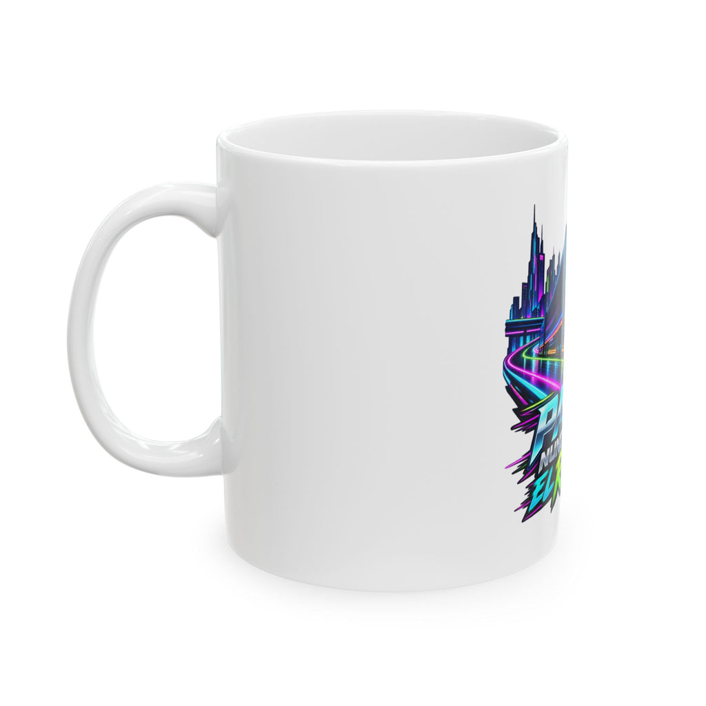 Papá nunca pierde el rumbo — Taza para papá camionero | Cerámica blanca 11oz