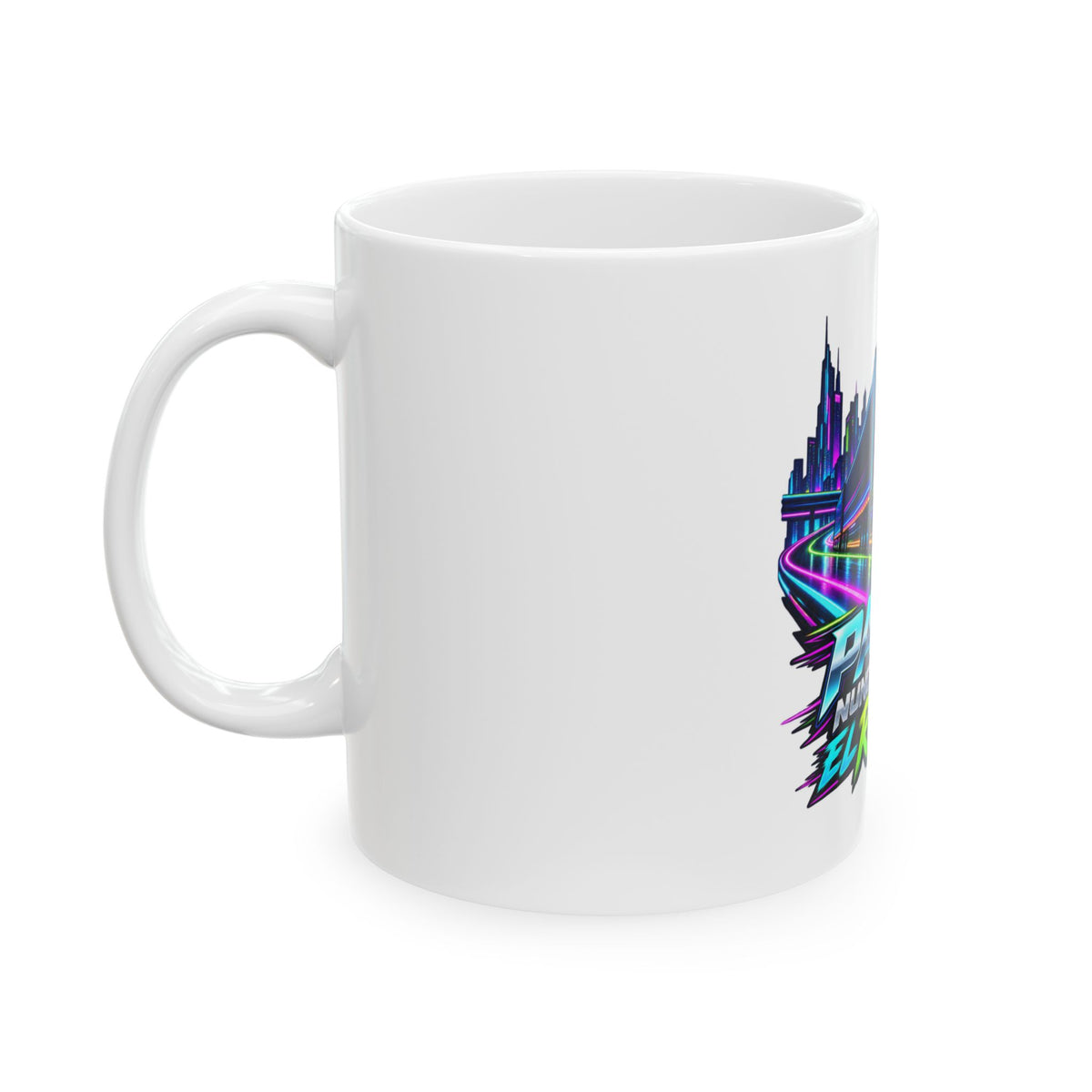 Papá nunca pierde el rumbo — Taza para papá camionero | Cerámica blanca 11oz