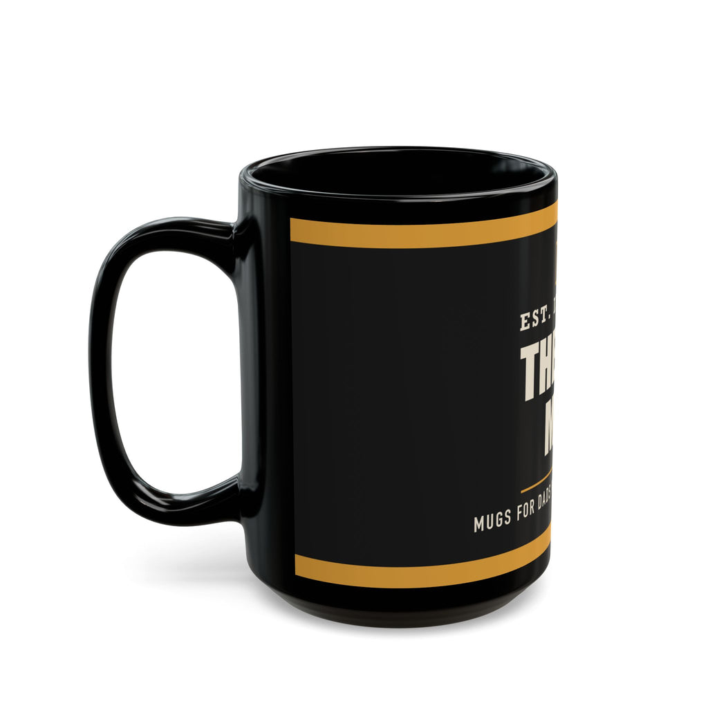 The Dad Mug — Classic Dad Gift | Black Mug, 11oz and 15oz