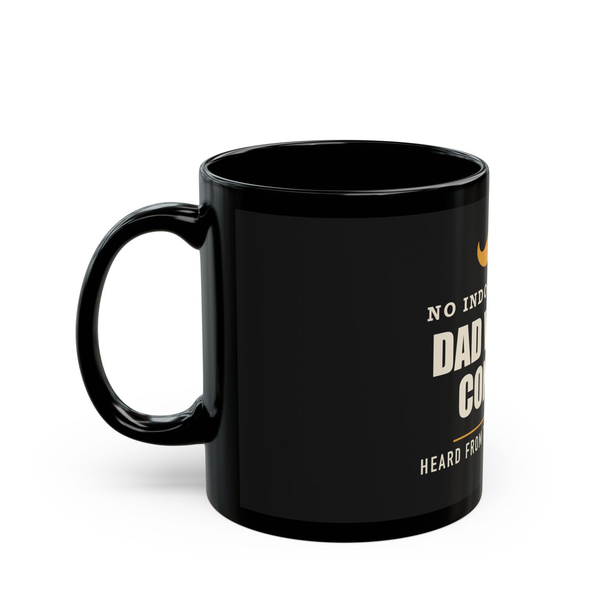Dad Volume Control — Funny Loud Dad Gift | Black Mug, 11oz and 15oz