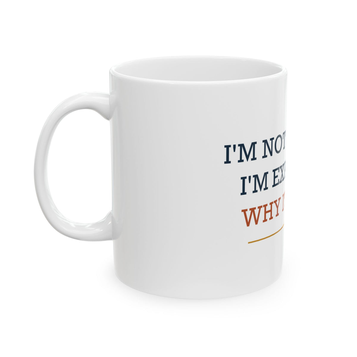 I’m Not Arguing. I’m Explaining Why I’m Right. — Funny Dad Gift Mug | White Ceramic 11oz