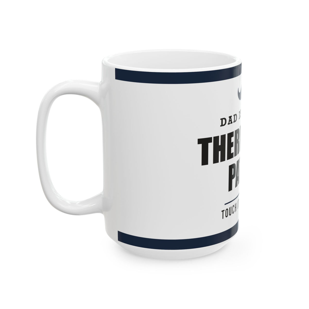 Thermostat Patrol — Funny Thermostat Gift for Dad | White Ceramic Mug, 11oz and 15oz