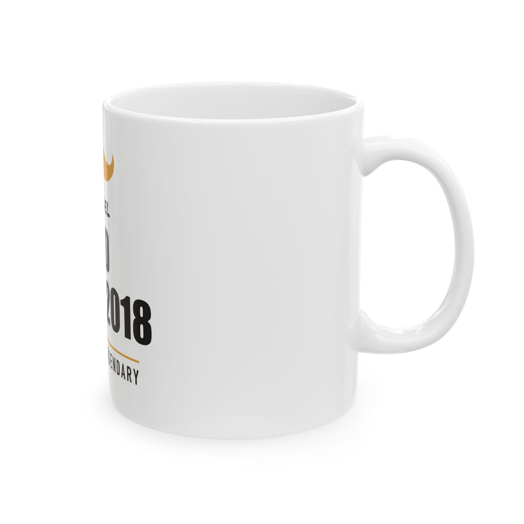 Dad Since — Handwritten Name Style | Personalized 11oz Mug
