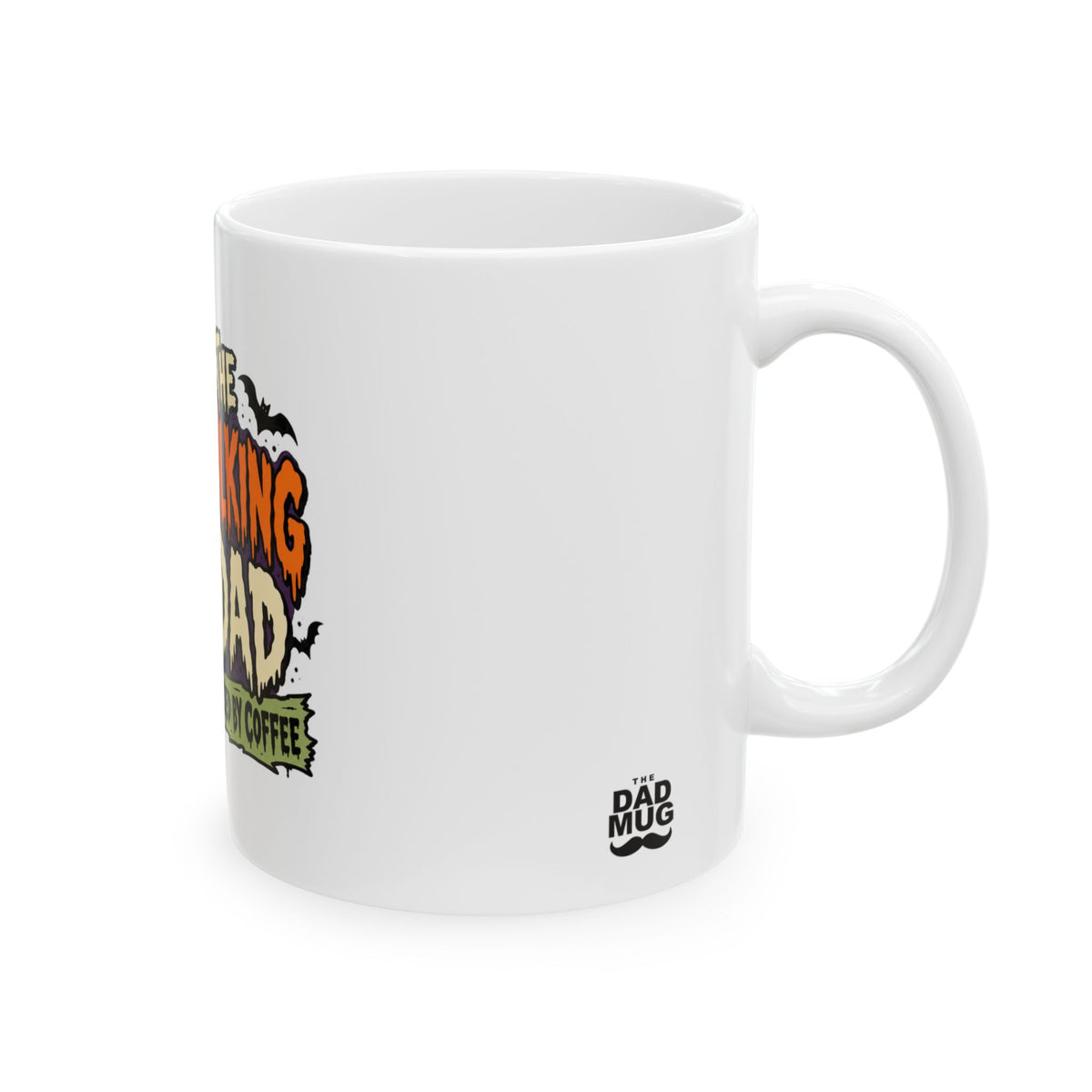 The Walking Dad — Halloween Dad Mug | White Ceramic 11oz