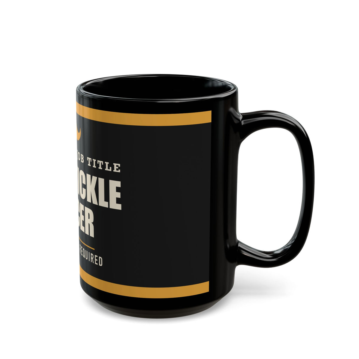 Chief Tickle Officer — Funny Dad Gift | Black Mug, 11oz and 15oz