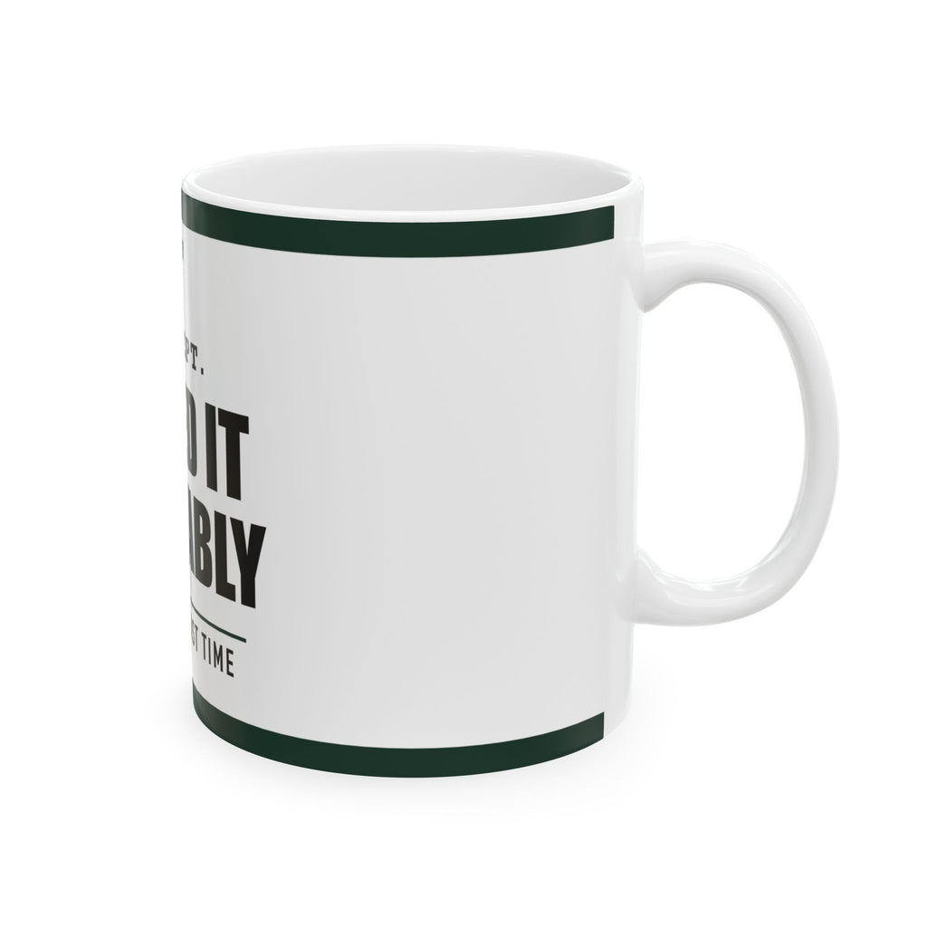 Nailed It Probably — Funny DIY Gift for Dad | White Ceramic Mug, 11oz and 15oz