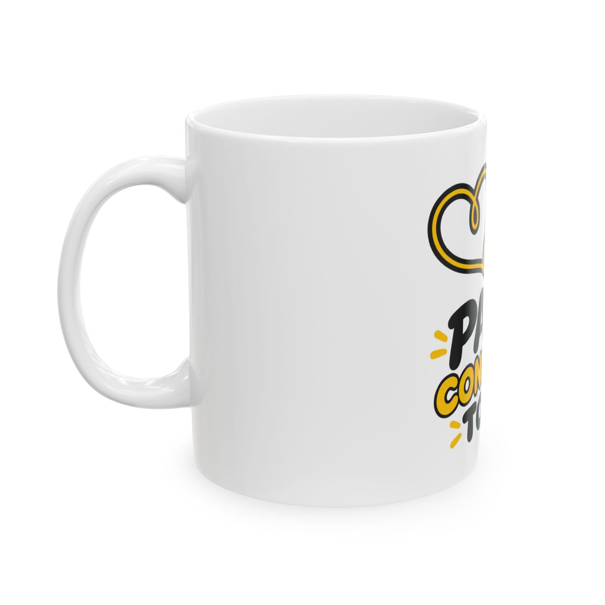 Papá conecta todo — Taza para papá electricista | Cerámica blanca 11oz