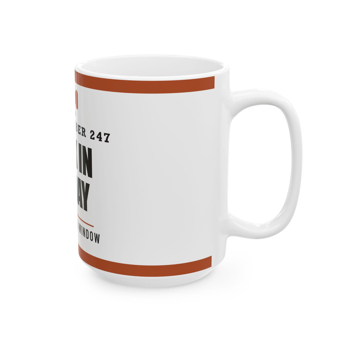 Back In My Day — Funny Nostalgia Gift for Dad | White Ceramic Mug, 11oz and 15oz
