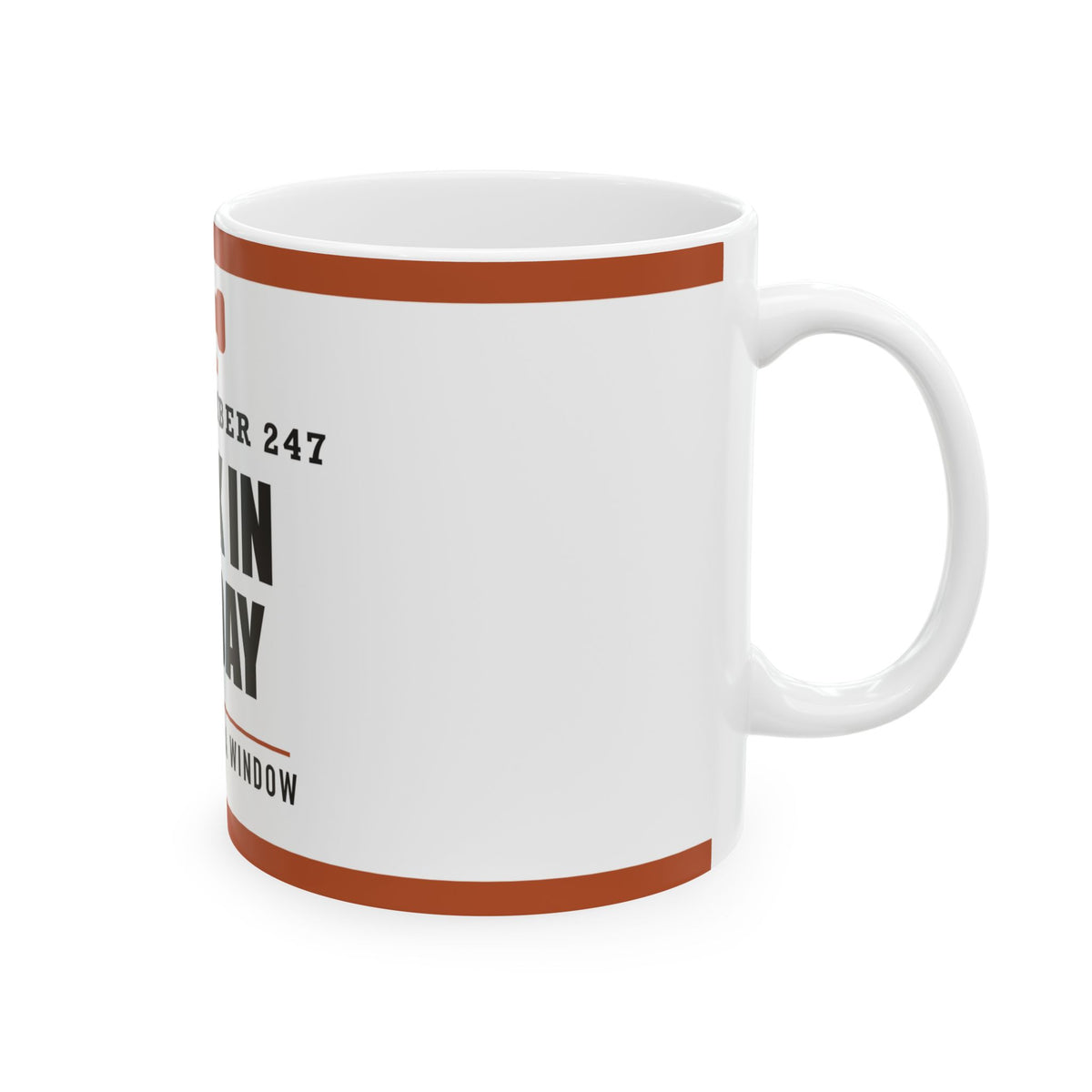 Back In My Day — Funny Nostalgia Gift for Dad | White Ceramic Mug, 11oz and 15oz