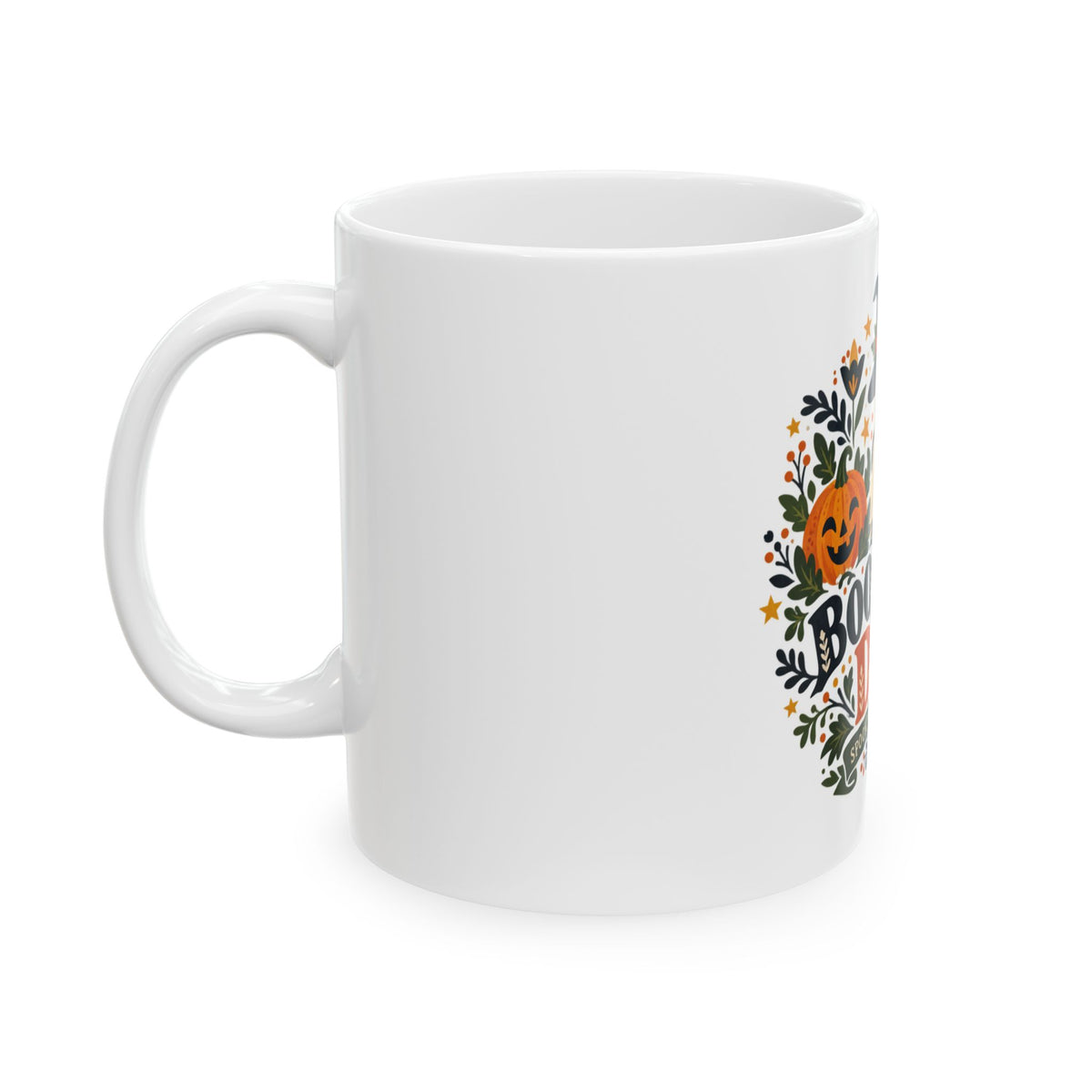 Boo-Tiful Dad — Halloween Dad Mug | White Ceramic 11oz