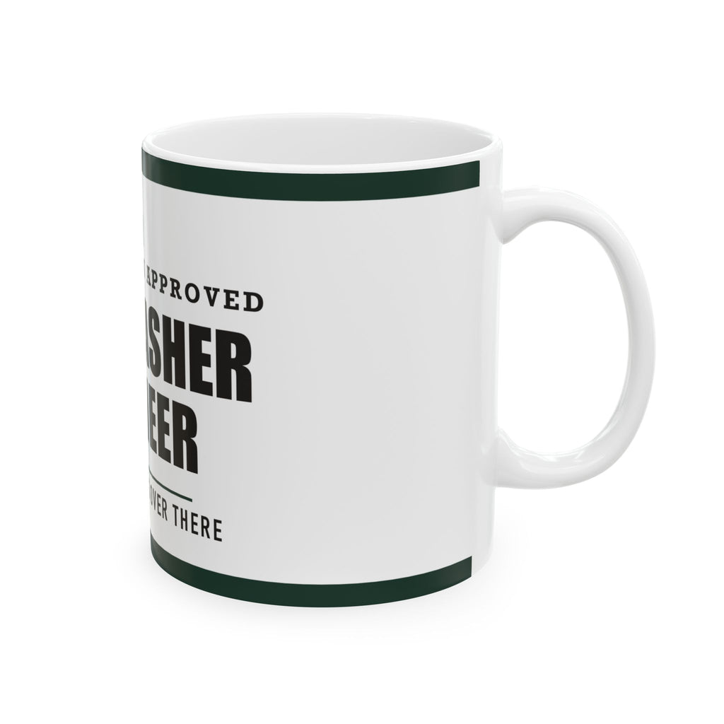Dishwasher Engineer — Funny Kitchen Gift for Dad | White Ceramic Mug, 11oz and 15oz