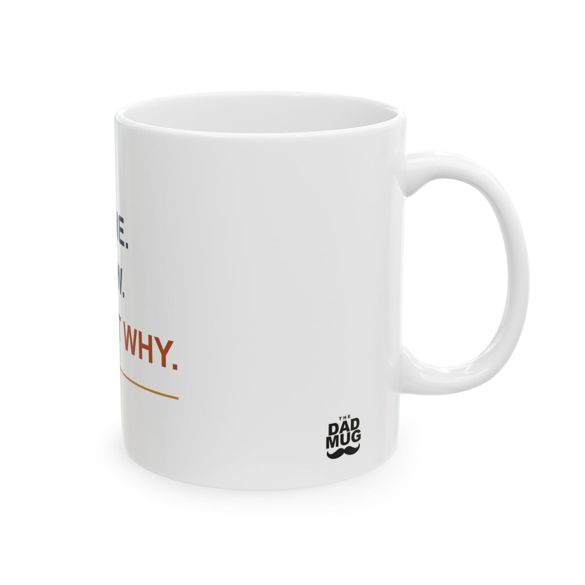 I Came. I Saw. I Forgot Why. — Funny Dad Gift Mug | White Ceramic 11oz