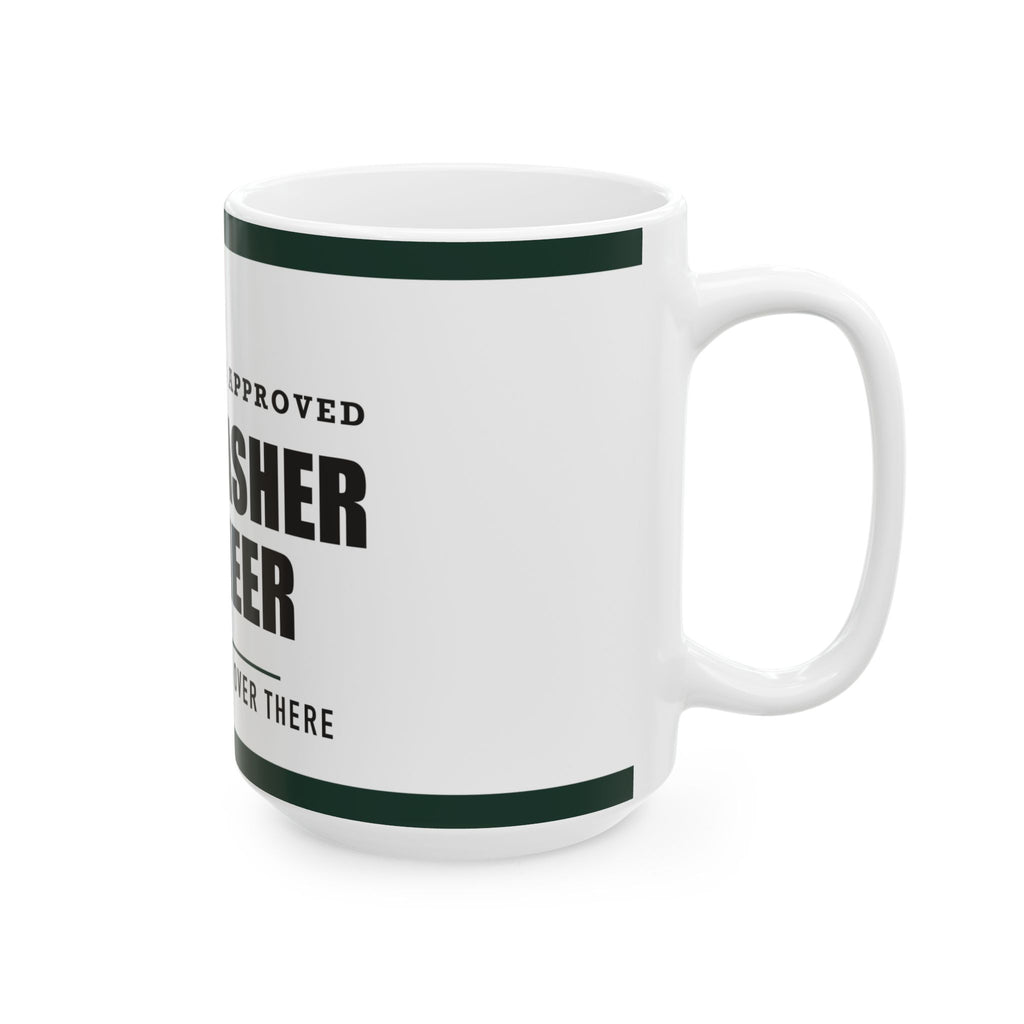 Dishwasher Engineer — Funny Kitchen Gift for Dad | White Ceramic Mug, 11oz and 15oz