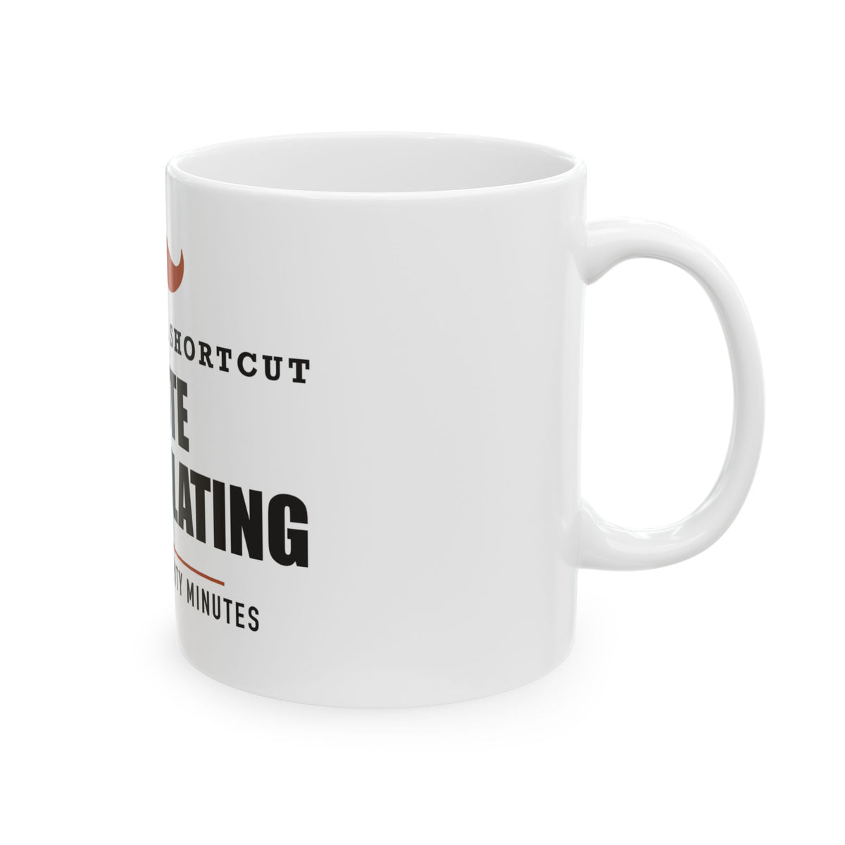 Route Recalculating — Funny Driving Gift for Dad | White Ceramic Mug, 11oz and 15oz