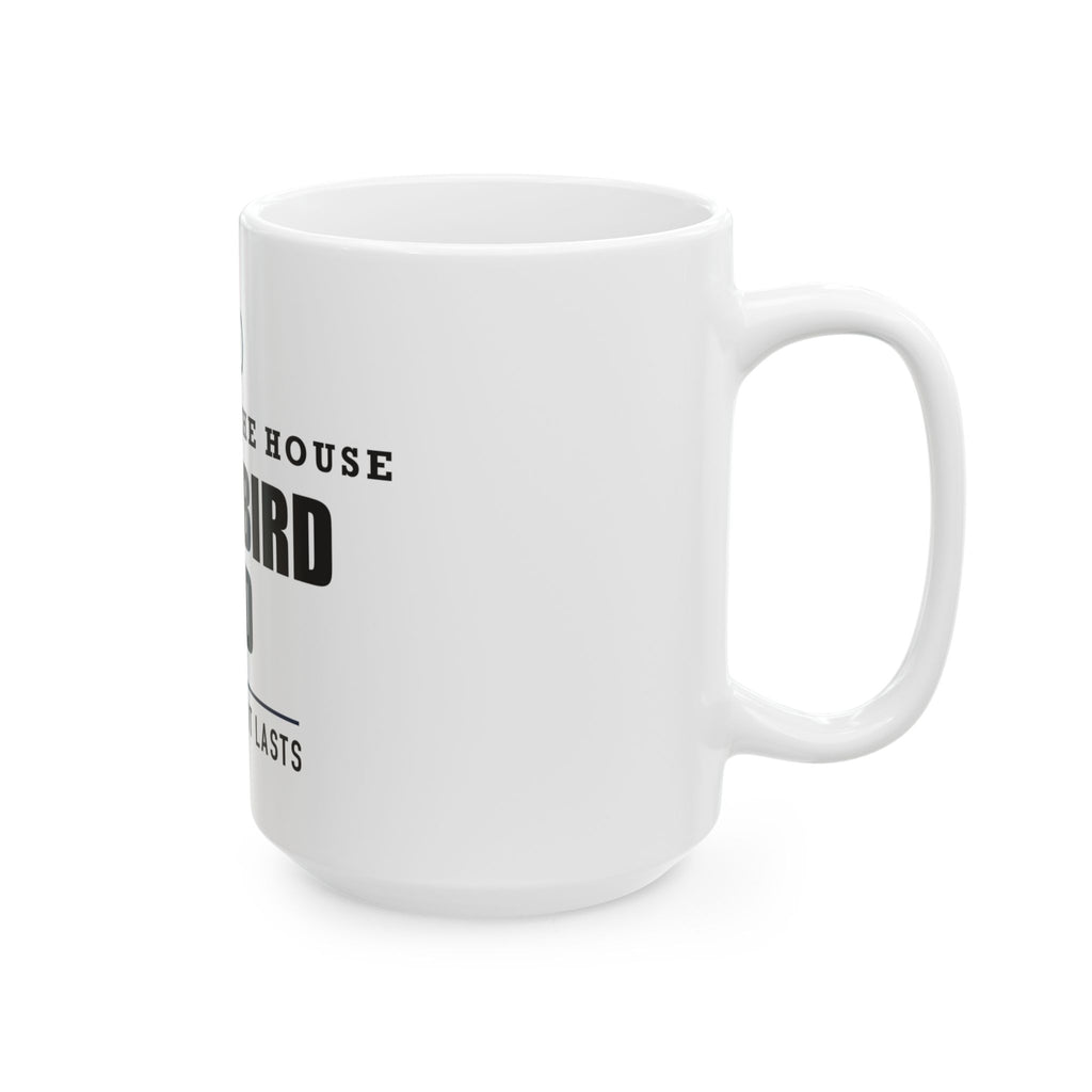 Early Bird Dad — Morning Coffee Gift for Dad | White Ceramic Mug, 11oz and 15oz