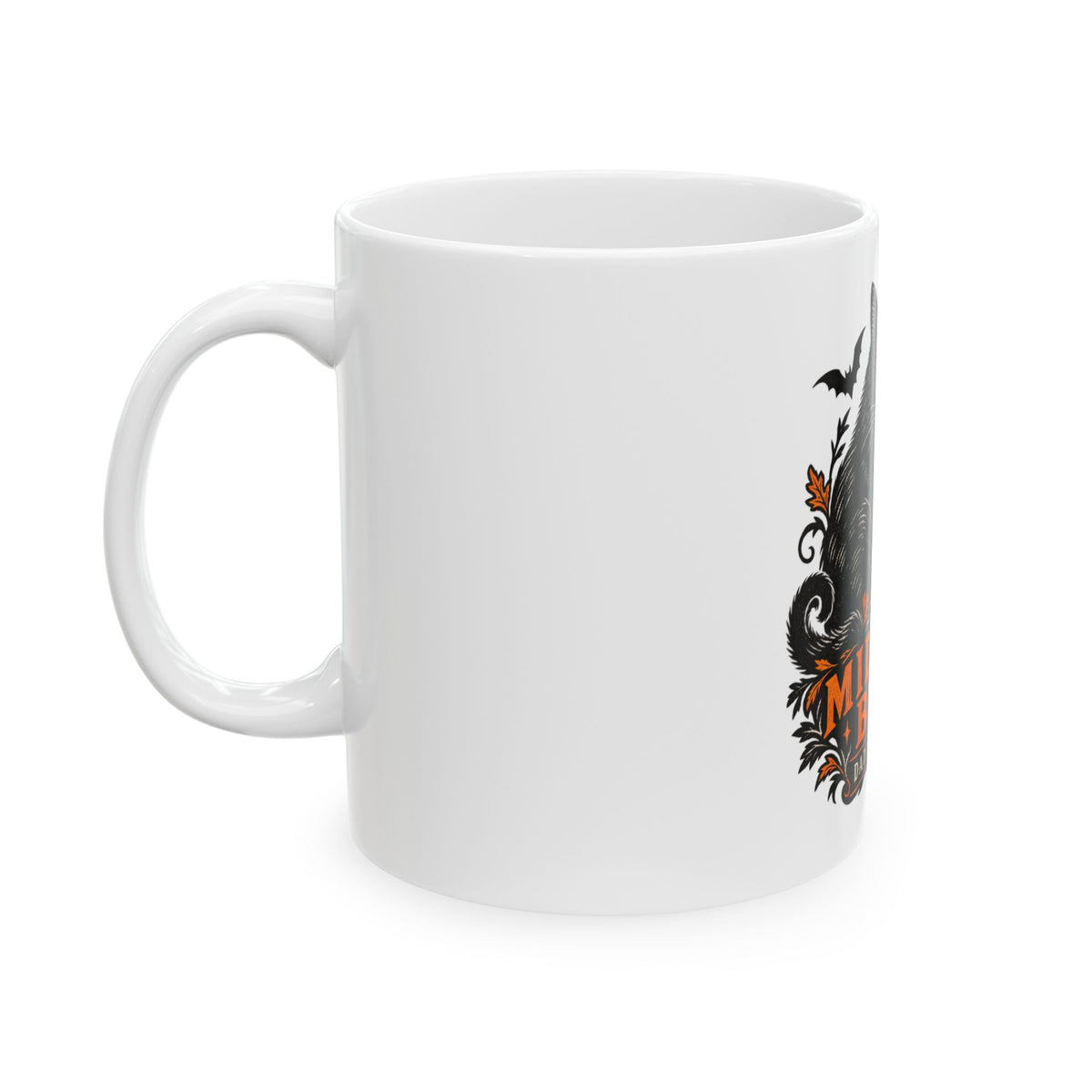 Midnight Brew — Halloween Dad Mug | White Ceramic 11oz