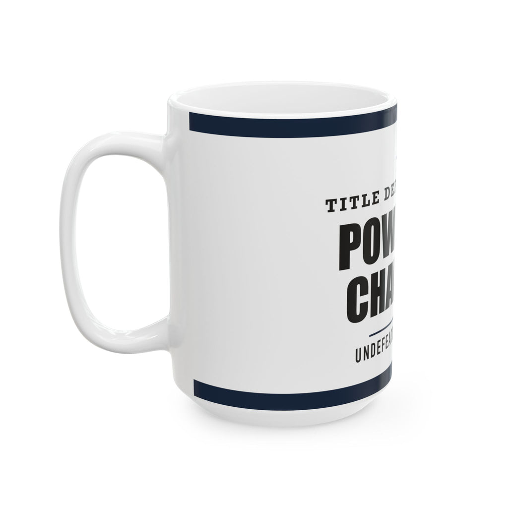 Power Nap Champion — Funny Dad Mug | White Ceramic Mug, 11oz and 15oz