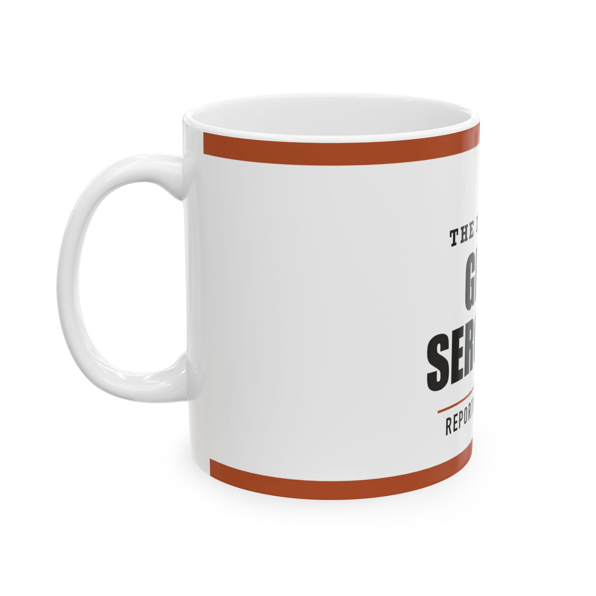 Grill Sergeant — Funny BBQ Gift for Dad | White Ceramic Mug, 11oz and 15oz