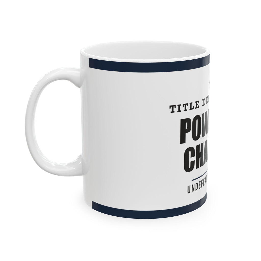Power Nap Champion — Funny Dad Mug | White Ceramic Mug, 11oz and 15oz