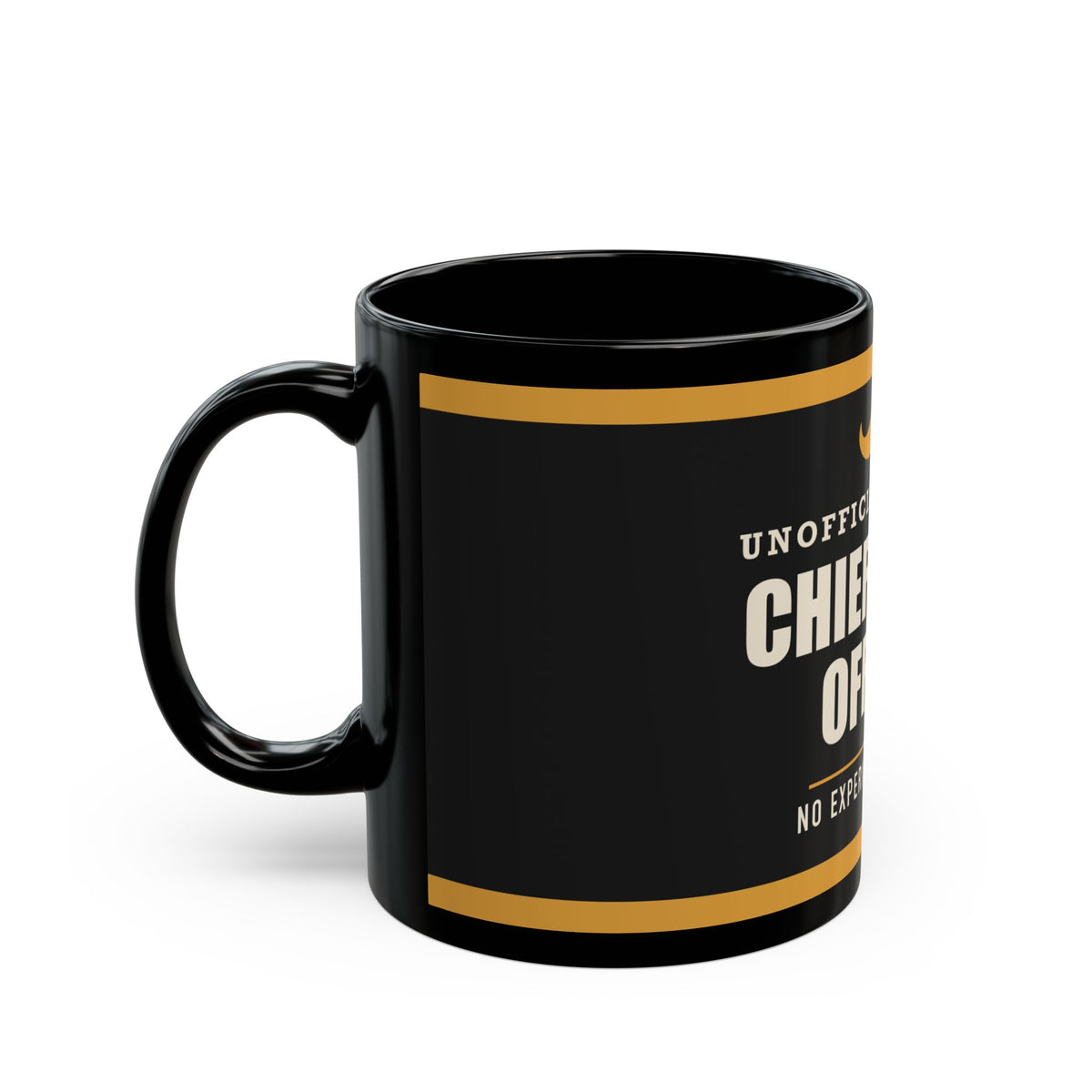 Chief Tickle Officer — Funny Dad Gift | Black Mug, 11oz and 15oz