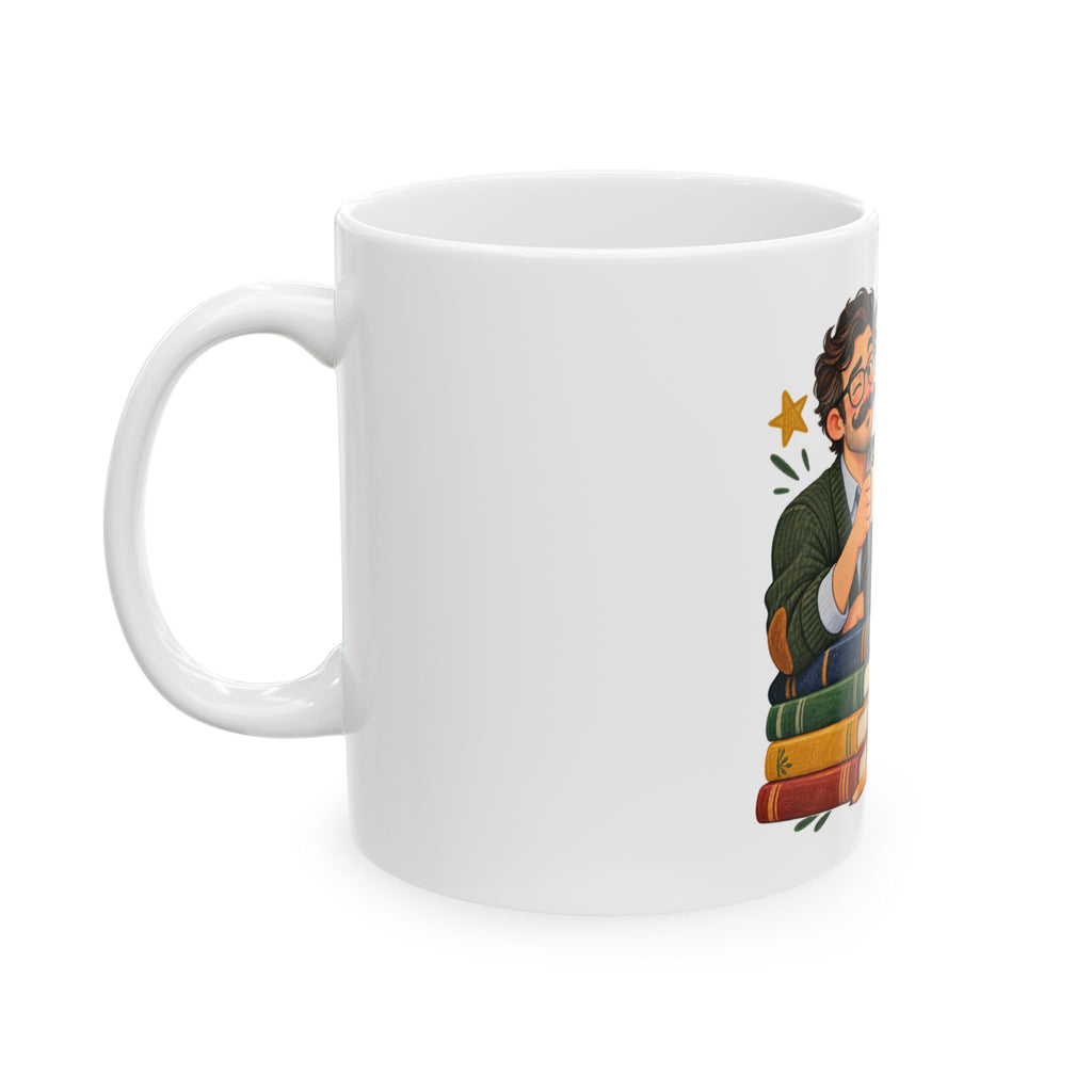 Dad Graded Your Excuses — Teacher Dad Gift Mug | White Ceramic 11oz