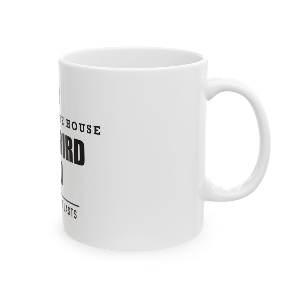 Early Bird Dad — Morning Coffee Gift for Dad | White Ceramic Mug, 11oz and 15oz