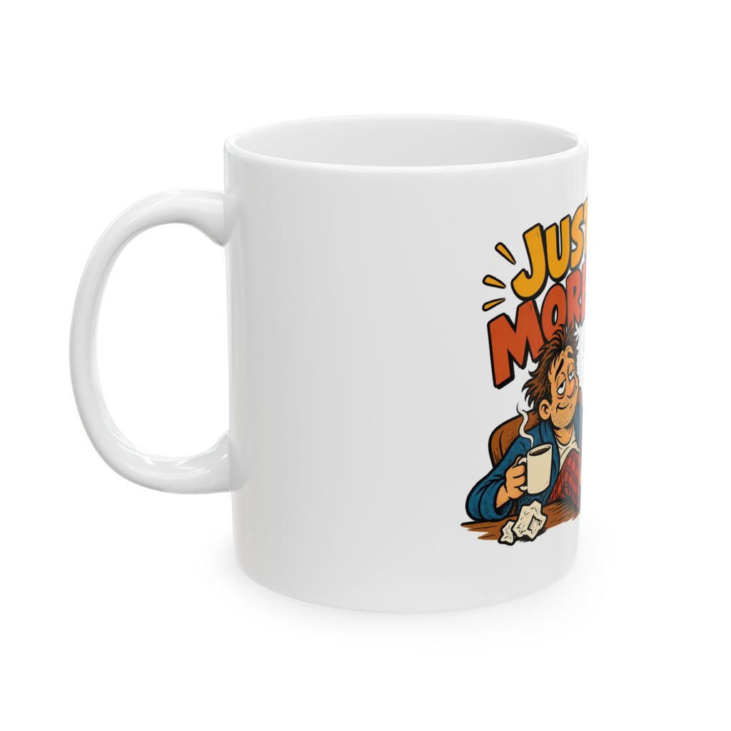 Just One More Trade. — Funny Day Trader Gift Mug | White Ceramic 11oz