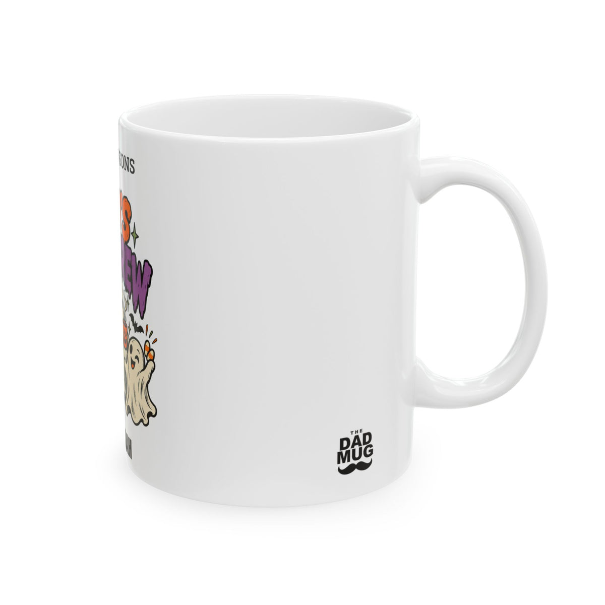Dad’s Boo Crew — Personalized Halloween Family & Children’s Names Mug | 11oz
