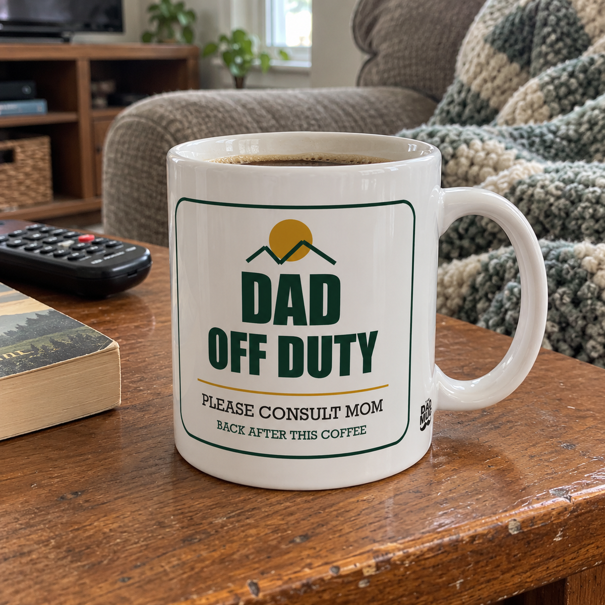 Dad Off Duty — Funny Dad Gift Mug | White Ceramic 11oz